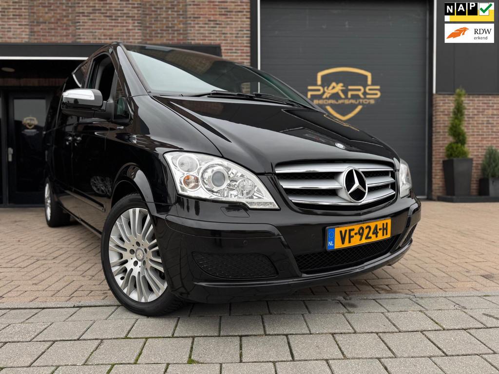 Mercedes-Benz Viano 3.0 CDI V6 Ambiente Edition DC Extra Lan, Auto's, Bestelauto's, Automaat, Euro 5, Achterwielaandrijving, Gebruikt