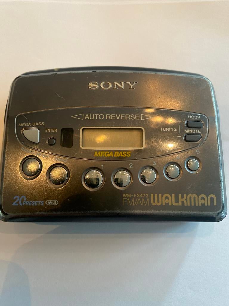 Sony WM-FX473 Walkman, Ophalen of Verzenden, Walkman