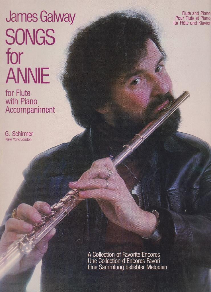 James Galway - SONGS for ANNIE, Gebruikt, Ophalen of Verzenden, Artiest of Componist, Piano