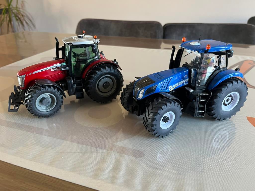 LCN tractor beurs modellen MF New Holland Siku, Ophalen of Verzenden, Zo goed als nieuw, Tractor of Landbouw, SIKU
