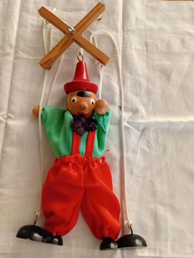 Pinokkio marionet, Verzamelen, Ophalen, Peter Pan of Pinokkio, Gebruikt, Beeldje of Figuurtje