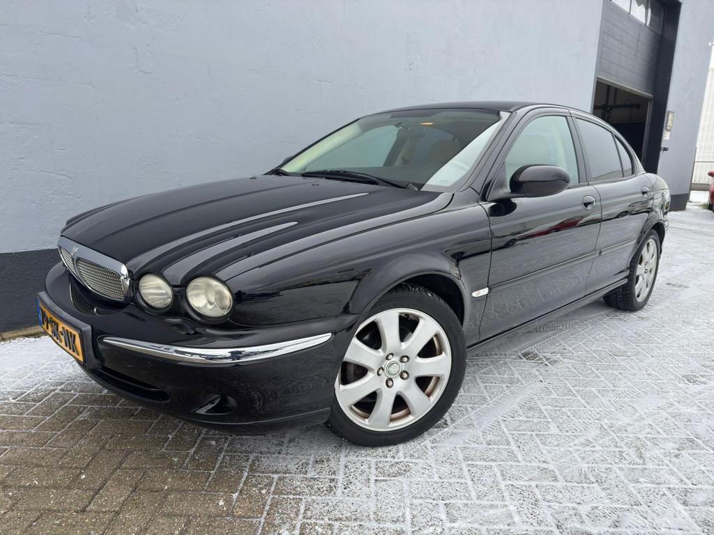 Jaguar X-type 2.5 V6 iDition, Auto's, Jaguar, 196 pk, Gebruikt, 2495 cc, Zwart