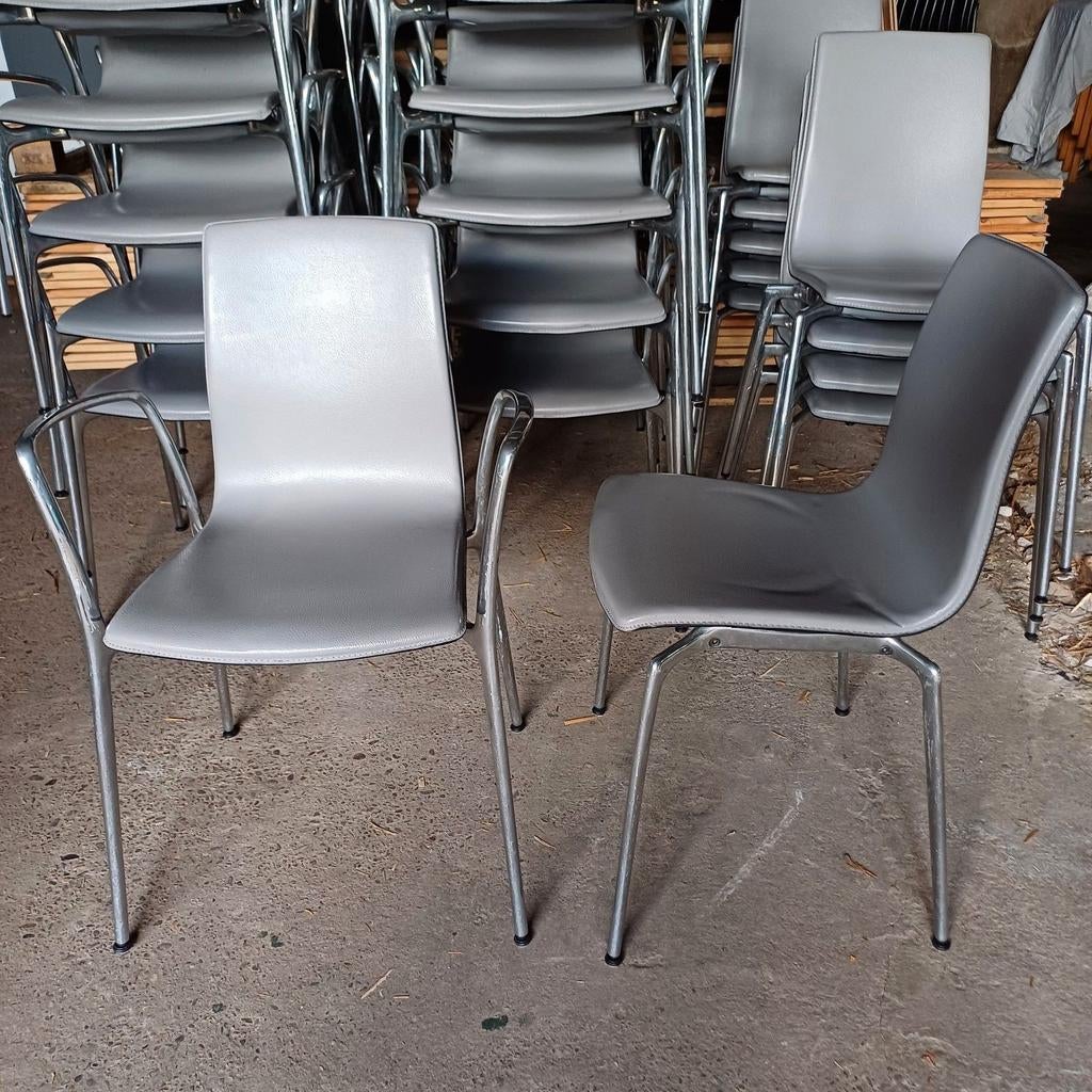 30 x vintage design stoelen partij stoelen, Ophalen