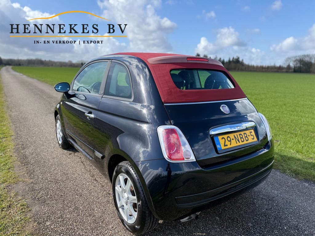 Fiat 500 C 1.2 Pop Automaat Airco NAP, Euro 5, Stof, Gebruikt, 1242 cc