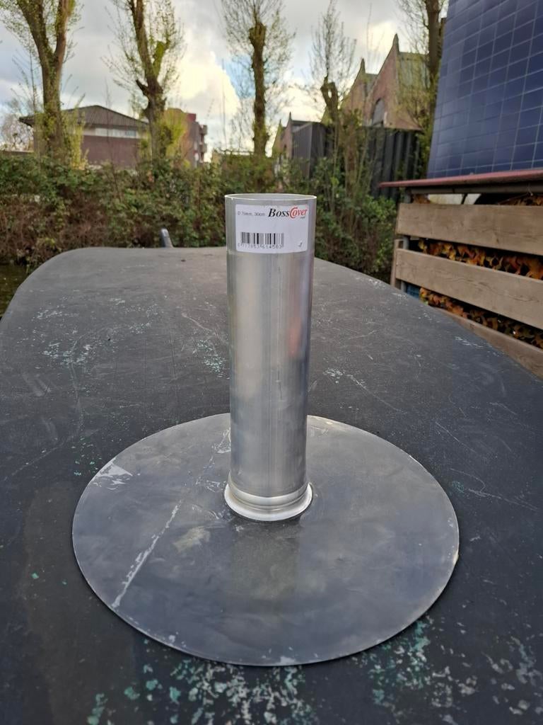 BossCover Dakdoorvoer Ø75mm, 30cm - Nieuw, Afvoer, 60 tot 80 mm, Ophalen of Verzenden, Minder dan 2 meter
