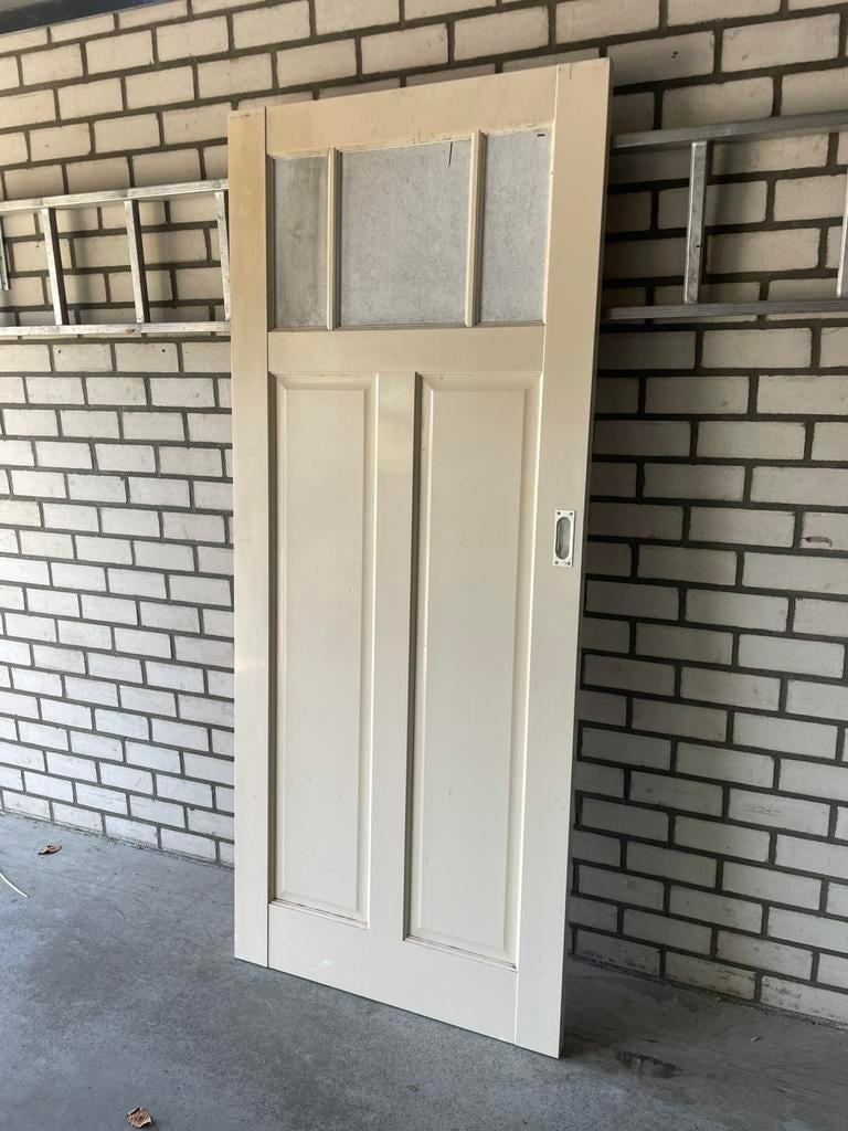 Binnendeur stomp 88 x 211 links rechts, Gebruikt, 80 tot 100 cm, Binnendeur, Ophalen of Verzenden