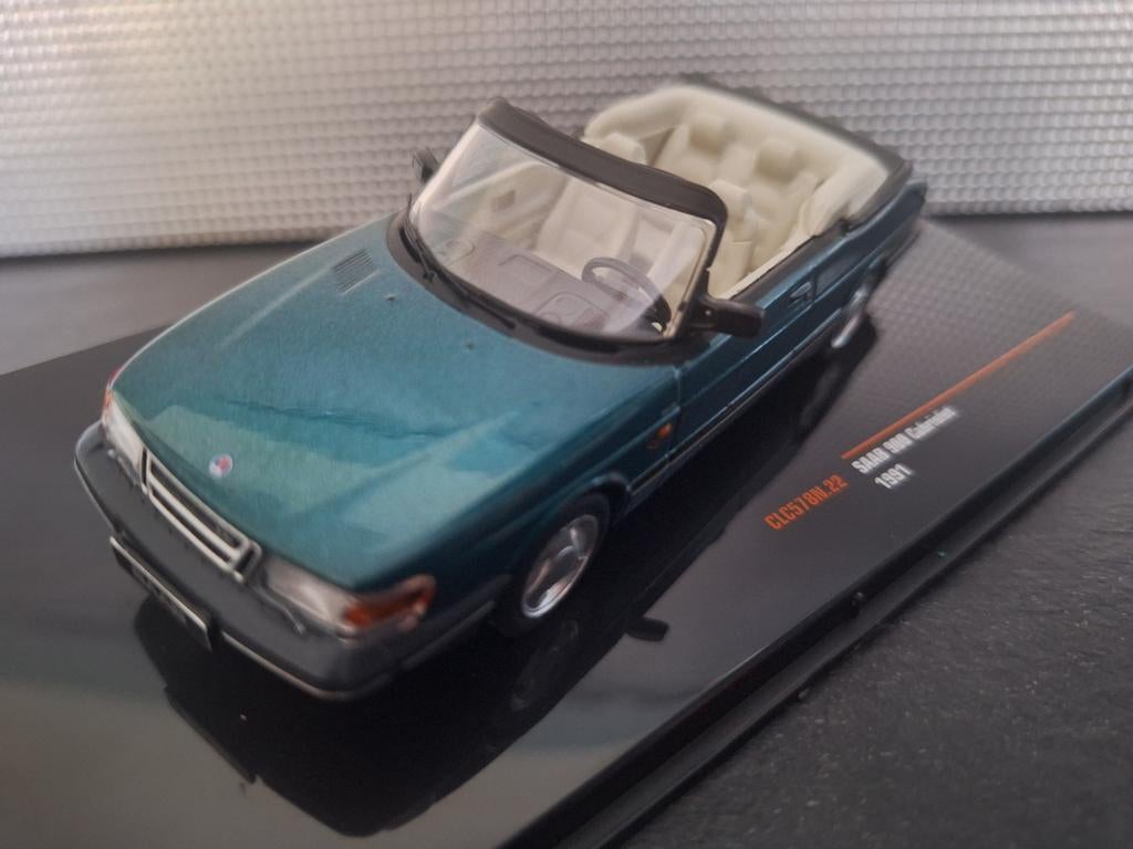 Saab 900 Cabriolet 1991 Schaal 1:43, Overige merken, IXO, IXO, Nieuw