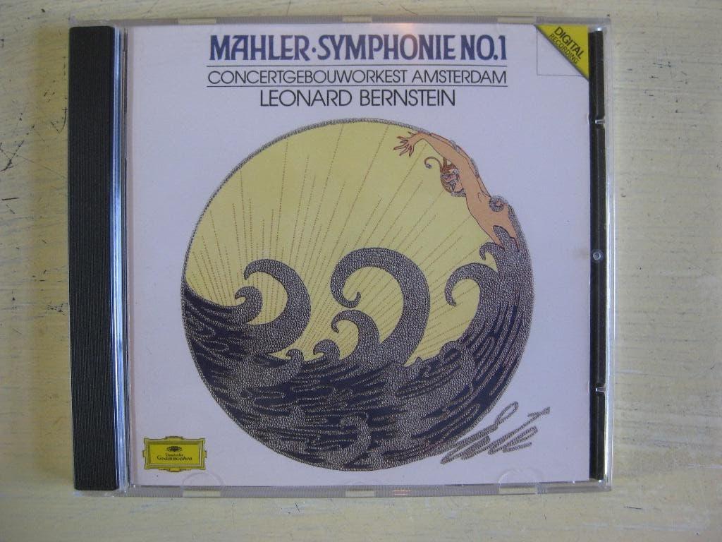 Mahler 1: KCO, Leonard Bernstein, Ophalen of Verzenden, Romantiek, Gebruikt, Orkest of Ballet