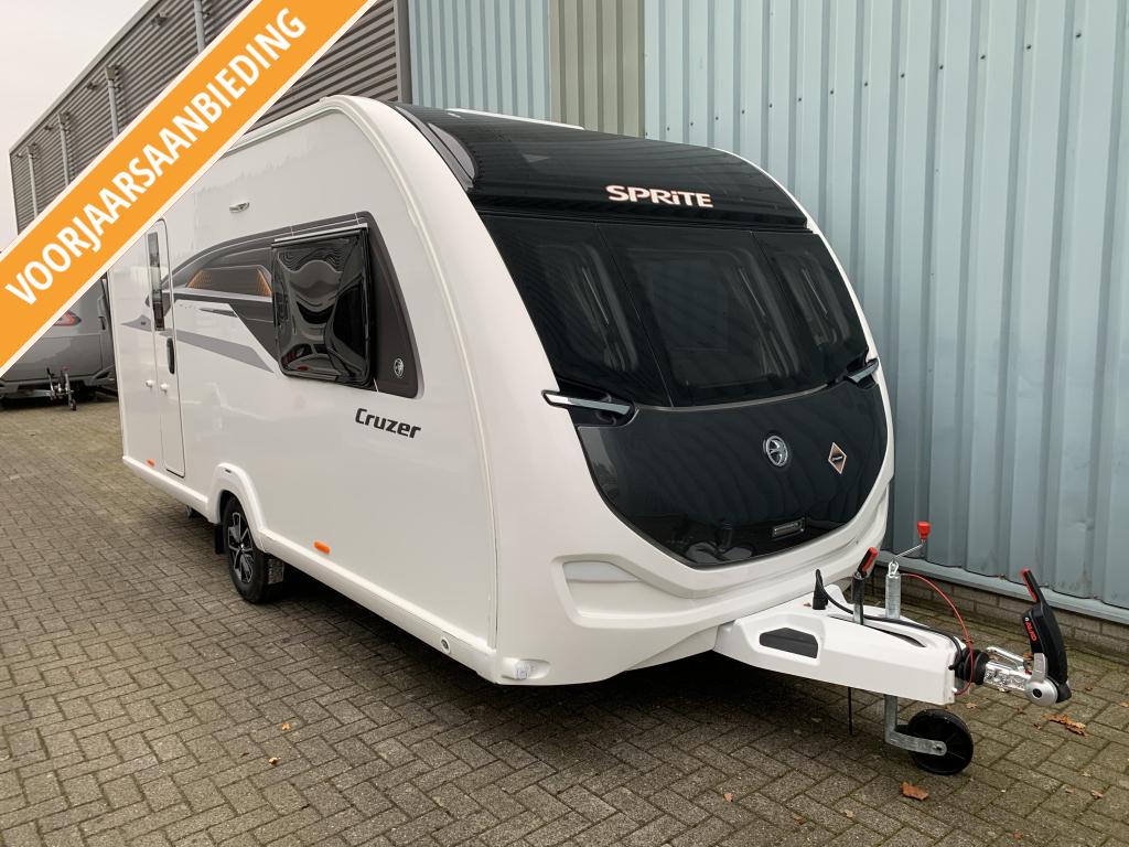 Sprite Cruzer 475 SR Voorjaarsdeal!!!, Standaardzit, Tot en met 2, Bedrijf, Schokbreker