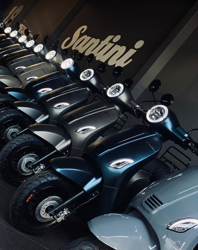 🇮🇹NIEUWE SANTINI CAPRI SCOOTERS🇮🇹