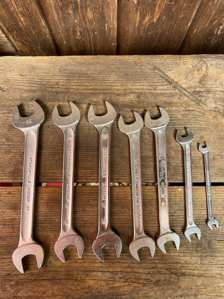 Stahlwille motor 10 sleutels, Onbekend, Ophalen of Verzenden, Onbekend, Stahlwille