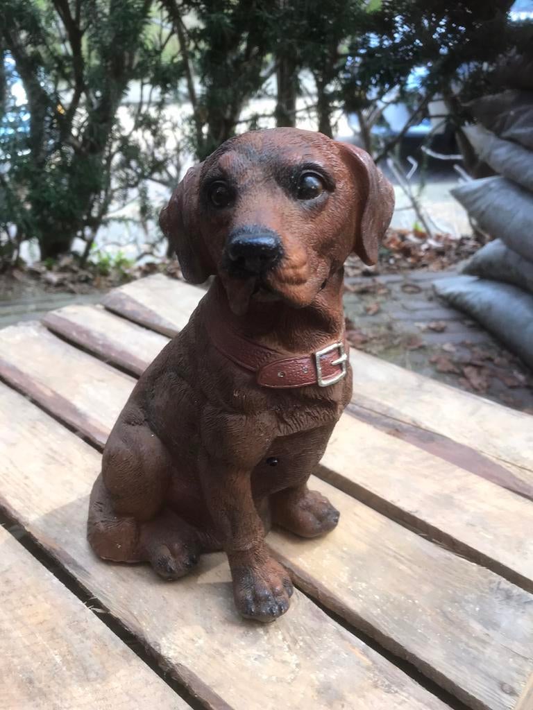 Hondje 23 cm hoog Jack Russel, Ophalen of Verzenden