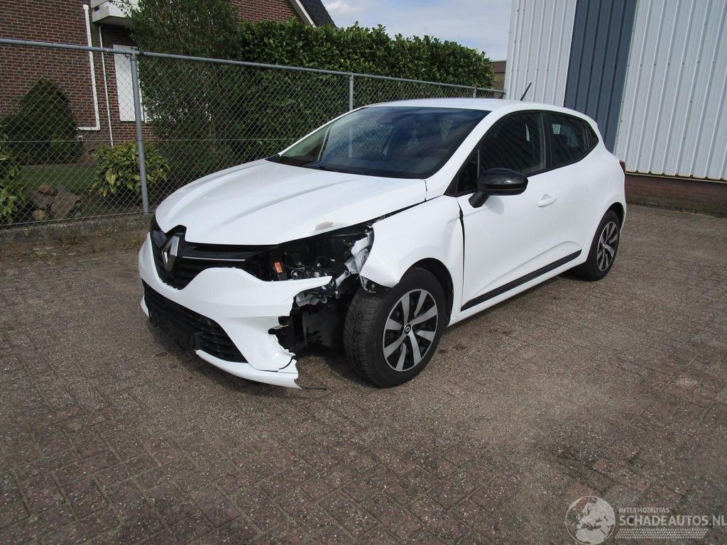 Renault Clio 1.0 TCE Navi Airco 91.000 KM 6-Bak (bj 2022), Overige carrosserieën, Renault, Wit, Handgeschakeld