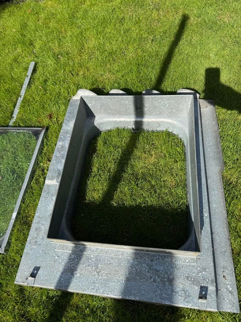 Zinken dakraam, Ophalen, Gebruikt, Minder dan 80 cm, 80 tot 120 cm