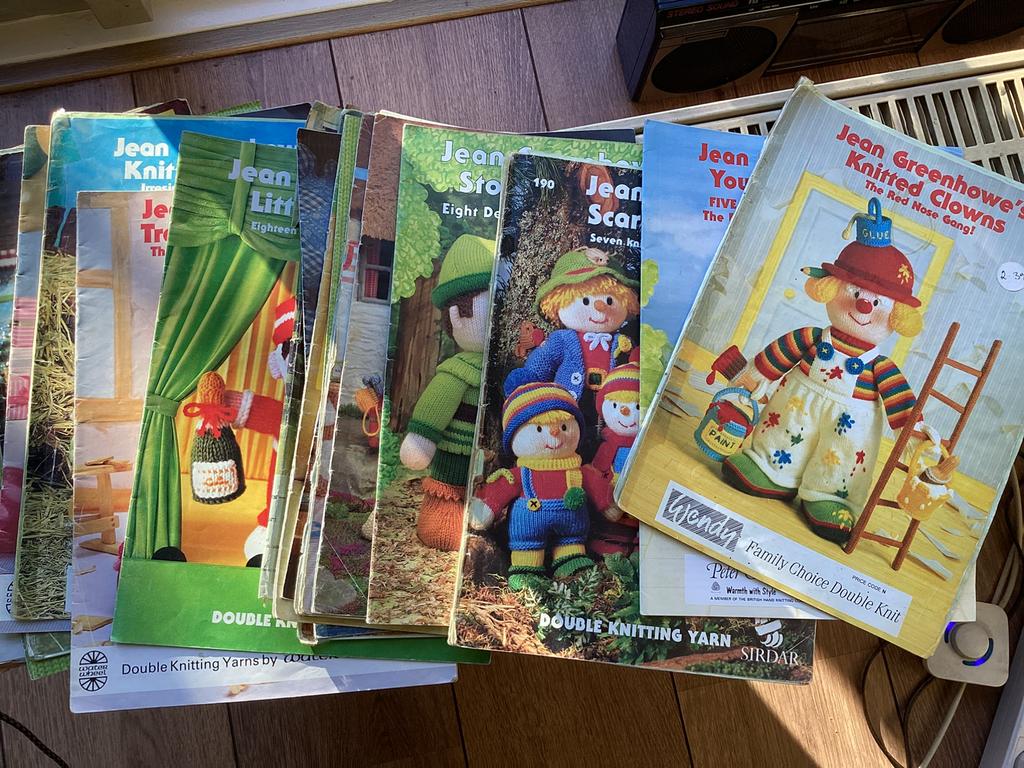 Breitijdschrifen engels, Hobby en Vrije tijd, Breien en Haken, Ophalen of Verzenden, Zo goed als nieuw, Breien, Patroon of Boek