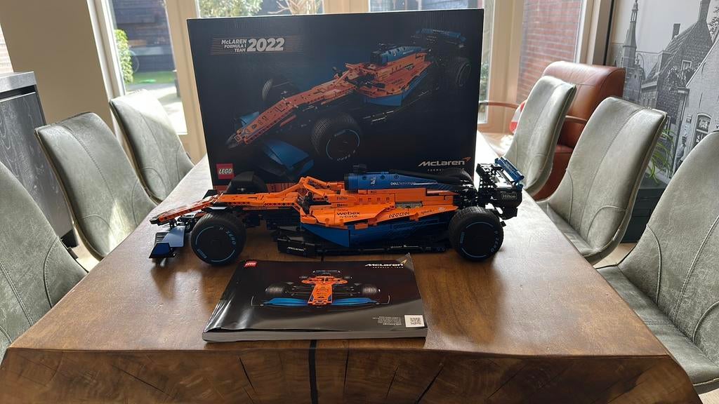 Lego Technic 42141 Mclaren F1 2022 racewagen, Ophalen of Verzenden