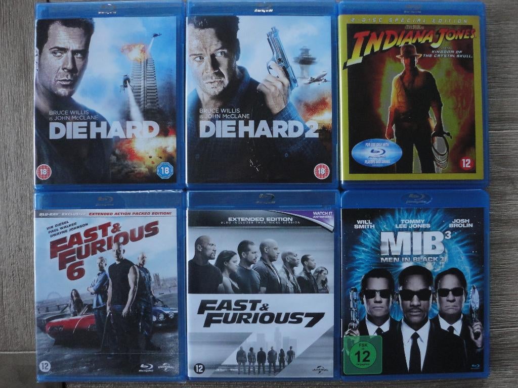 Blu Rays, Cd's en Dvd's, Blu-ray, Ophalen of Verzenden, Zo goed als nieuw, Actie