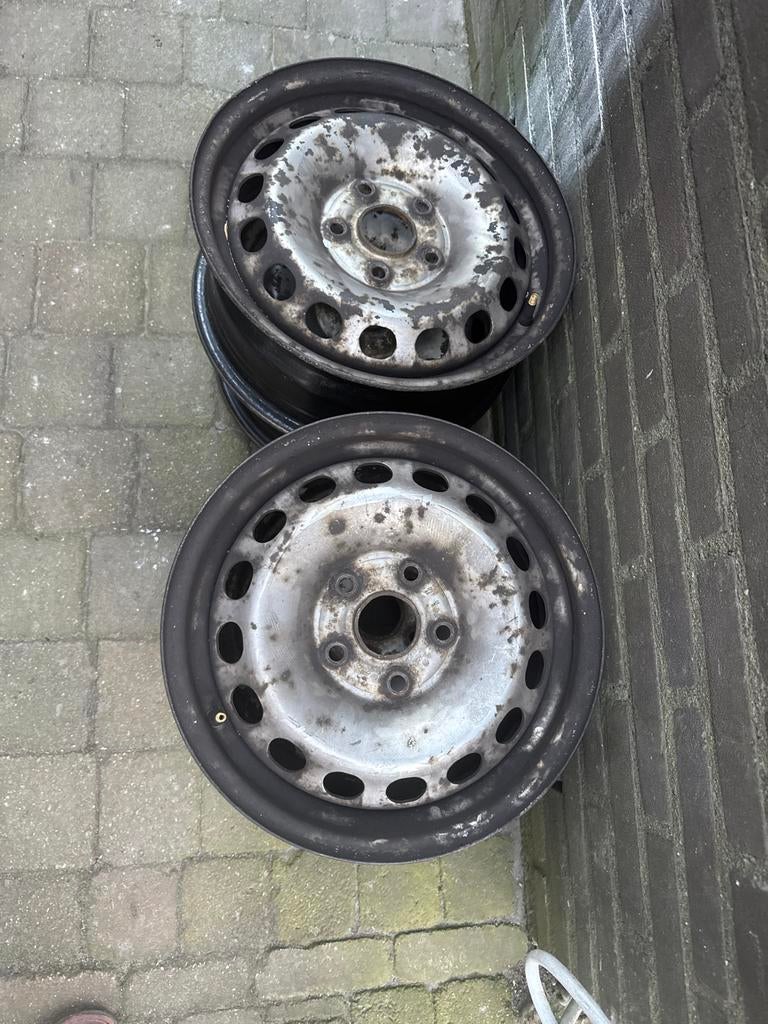 VW Caddy stalen velgen, Ophalen of Verzenden, Gebruikt