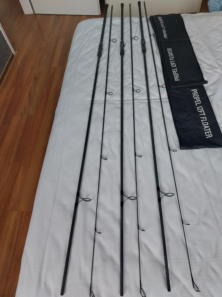 3 nieuwe ongebruikte Trakker karperhengels, Ophalen of Verzenden, Nieuw, Werphengel