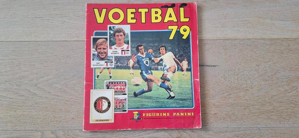PANINI VOETBAL 79 ALBUM., Ophalen of Verzenden, Gebruikt, Overige binnenlandse clubs, Poster, Plaatje of Sticker