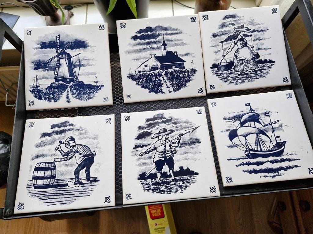 oud hollandse tegeltjes, Ophalen of Verzenden