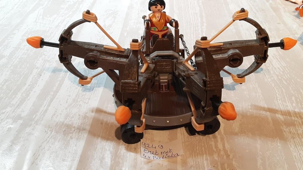 9249 Eret met 4 voudige balista, Ophalen of Verzenden, Zo goed als nieuw, Complete set