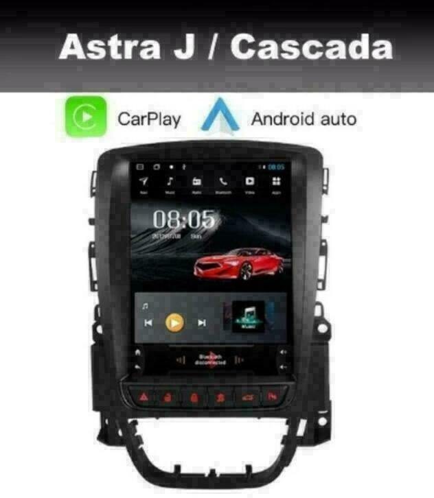 Opel Astra J navigatie android 14 wifi dab+ radio carplay, Ophalen of Verzenden, Nieuw