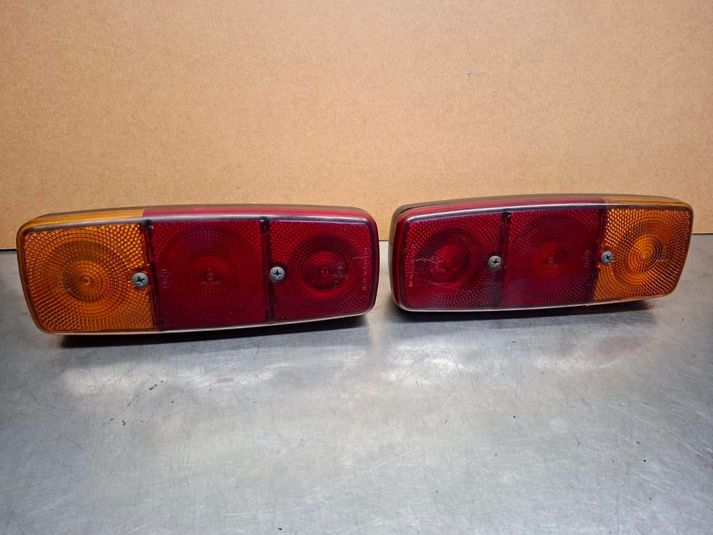 HELLA oldtimer vrachtwagen achterlichten retro truck, Ophalen of Verzenden