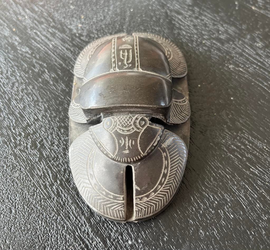 EGYPTISCHE SCARABEE AMULET, Verzenden