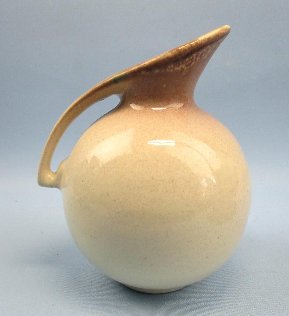 Eskaf aardewerk kan bruin cream kleur, Ophalen of Verzenden