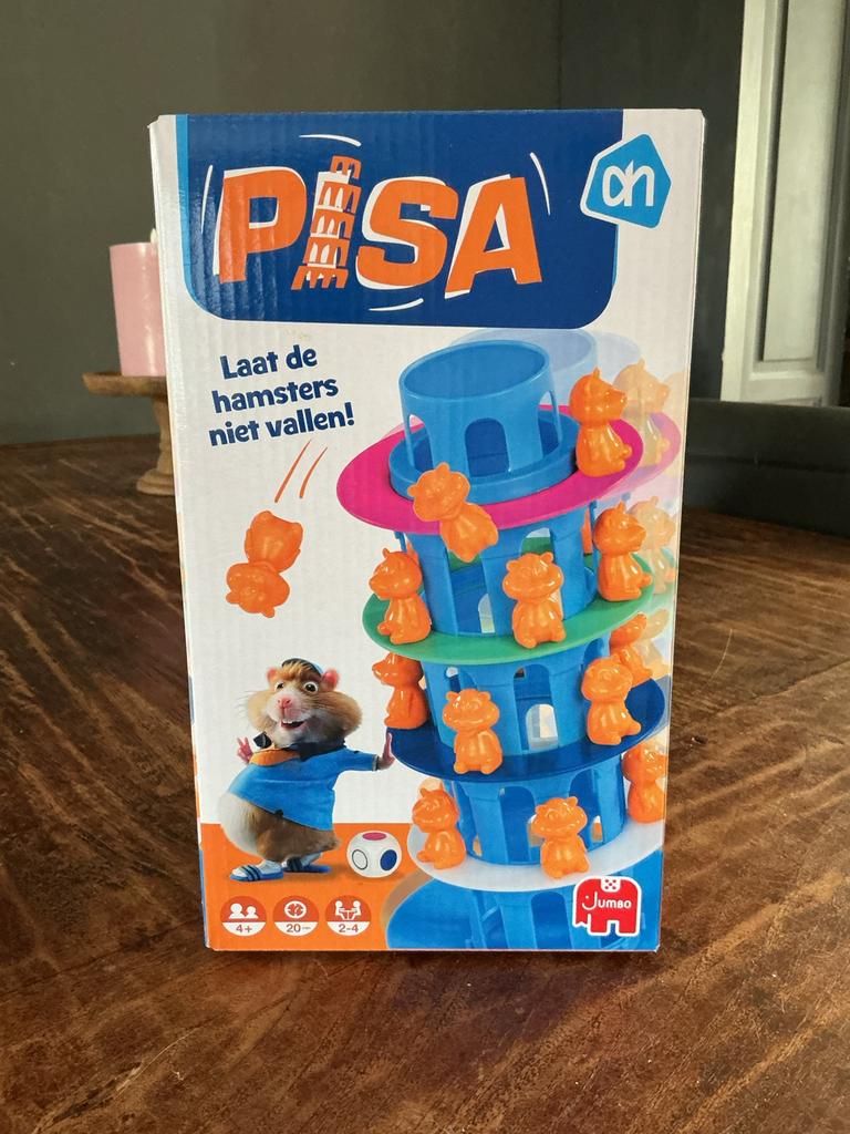 Pisa hamsterspel, Een of twee spelers, Ophalen, Nieuw