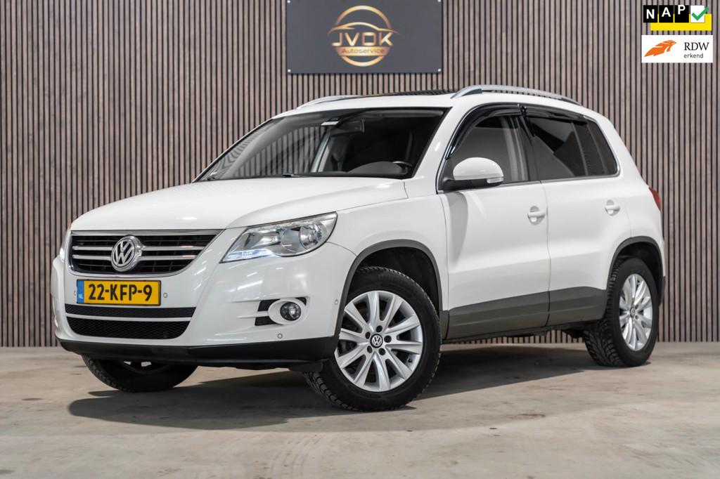 Volkswagen Tiguan 1.4 TSI 4Motion PANO CAMERA TREKHAAk NAP A, Auto's, 13 km/l, Euro 5, Stof, Gebruikt