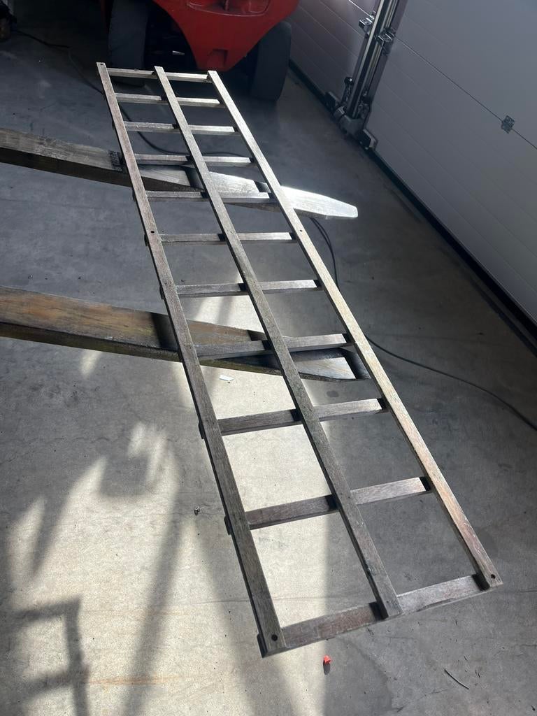 Hardhouten Rechte trellis 40x180, Ophalen, Minder dan 3 meter, Zo goed als nieuw, Minder dan 1 meter