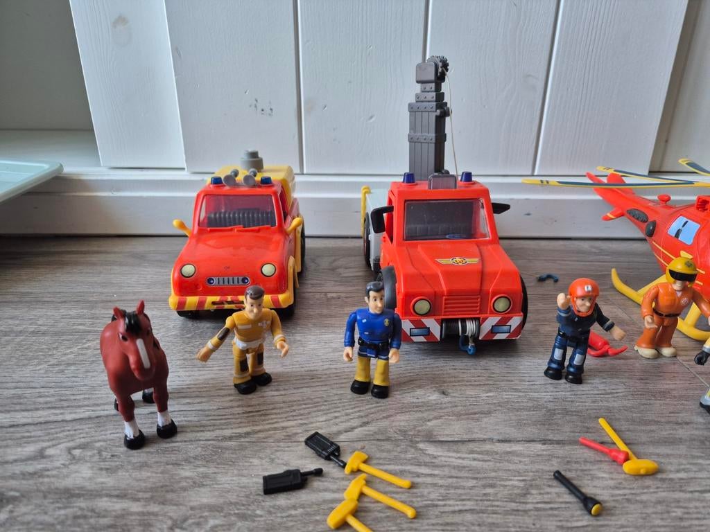 Brandweerman Sam voertuigen en figuren, Ophalen of Verzenden