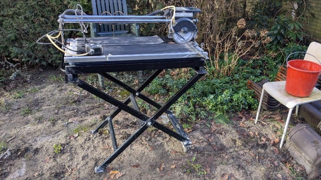 Inter Dynamics tafel tegelzaag, Doe-het-zelf en Verbouw, Ophalen, Gebruikt, Inter Dynamics, Overige typen