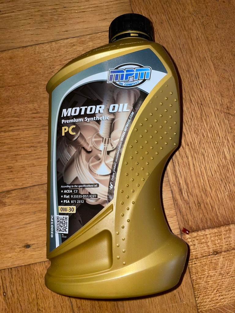 Motorolie 0W30 PC  MPM 1 liter:, Ophalen of Verzenden