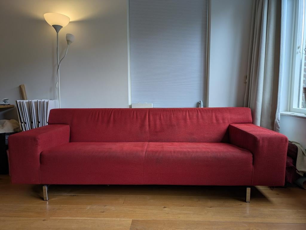 Bank, gratis ophalen, Ophalen, Gebruikt, 75 tot 100 cm, Stof