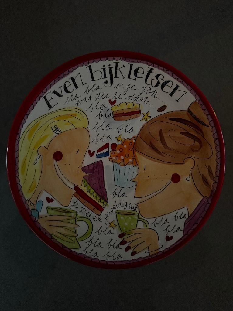 Blond Amsterdam taartplateau, Huis en Inrichting, Keuken | Servies, Ophalen, Blond Amsterdam, Overige typen, Zo goed als nieuw