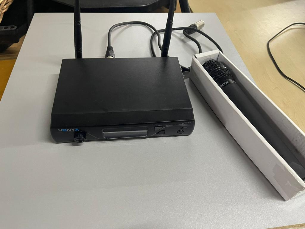 Vonyx WM61 Draadloze Microfoon, Ophalen, Gebruikt, X, Zangmicrofoon