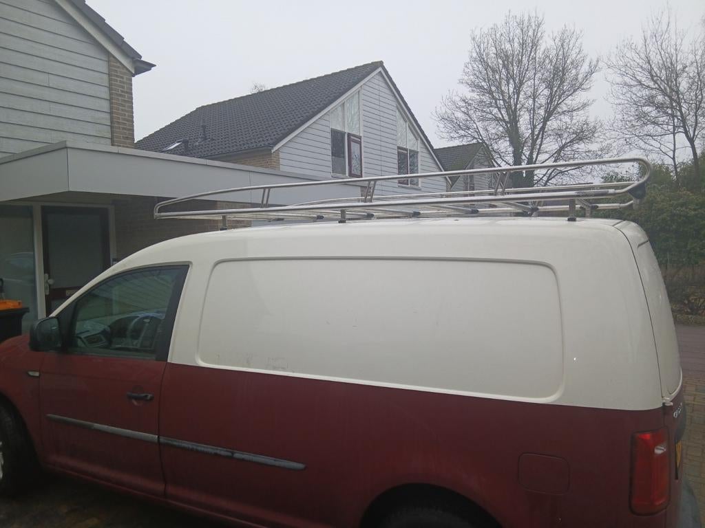 Caddy Maxi Equinox RVS Imperiaal met Ladderrol (2019), Ophalen, Gebruikt