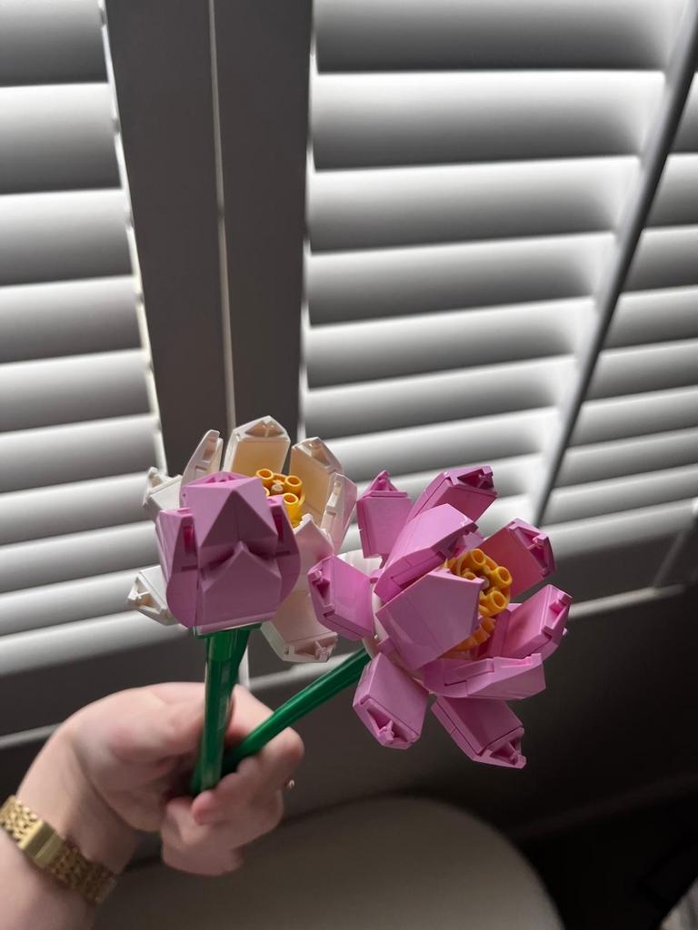 Lego Bloemen - Lotus (zonder doos), Kinderen en Baby's, Speelgoed | Duplo en Lego, Ophalen, Lego, Zo goed als nieuw, Creator