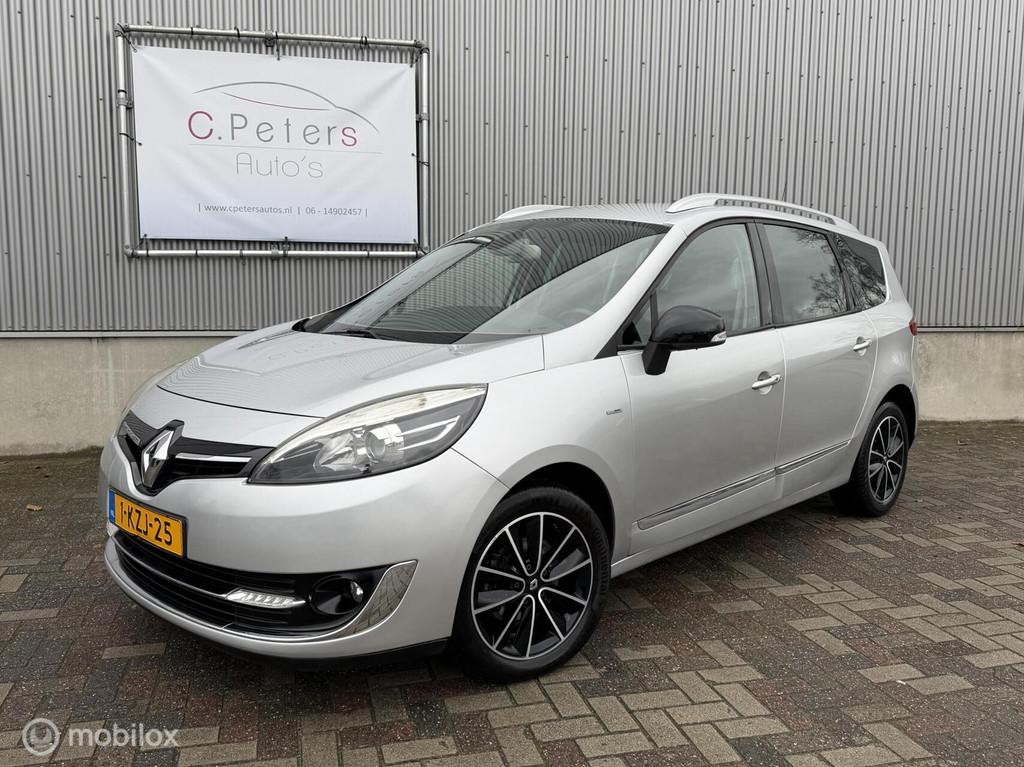 Renault Grand Scenic 1.2 TCe Bose 2013 / Navigatie / Cruisec, Voorwielaandrijving, Euro 5, Gebruikt, 4 cilinders