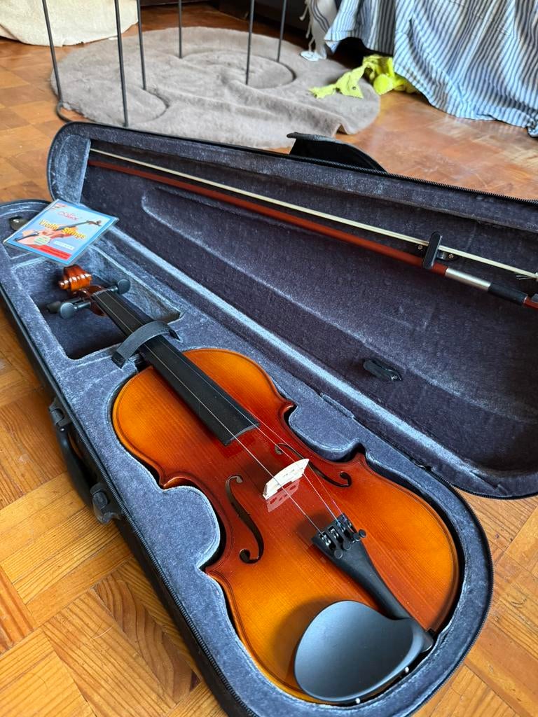 Beginners viool van Stagg, Muziek en Instrumenten, Strijkinstrumenten | Violen en Altviolen, Gebruikt, Overige formaten, Viool