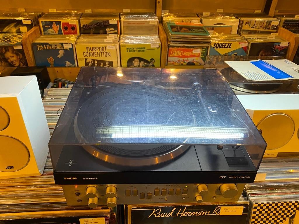 Philips 677 Platenspeler, Philips, -, -, Ophalen of Verzenden