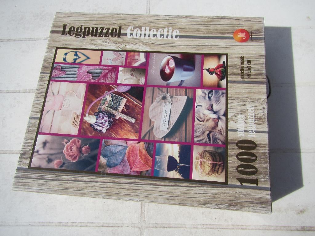 JT PUZZEL 1.000 stukjes Legpuzzel Collectie, Verzenden, 500 t/m 1500 stukjes, Zo goed als nieuw, Legpuzzel