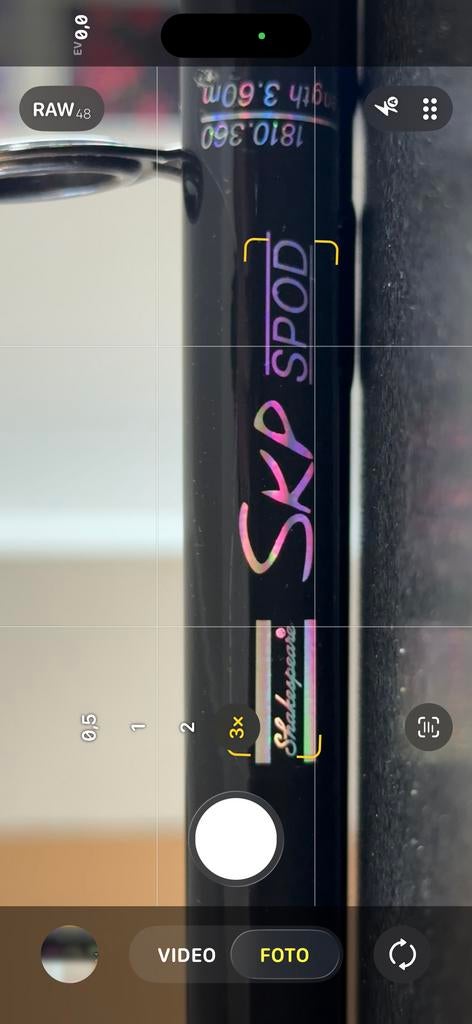 Shakespeare Skyspot SKP Spod Hengel 3.60m, Ophalen, Zo goed als nieuw, Werphengel