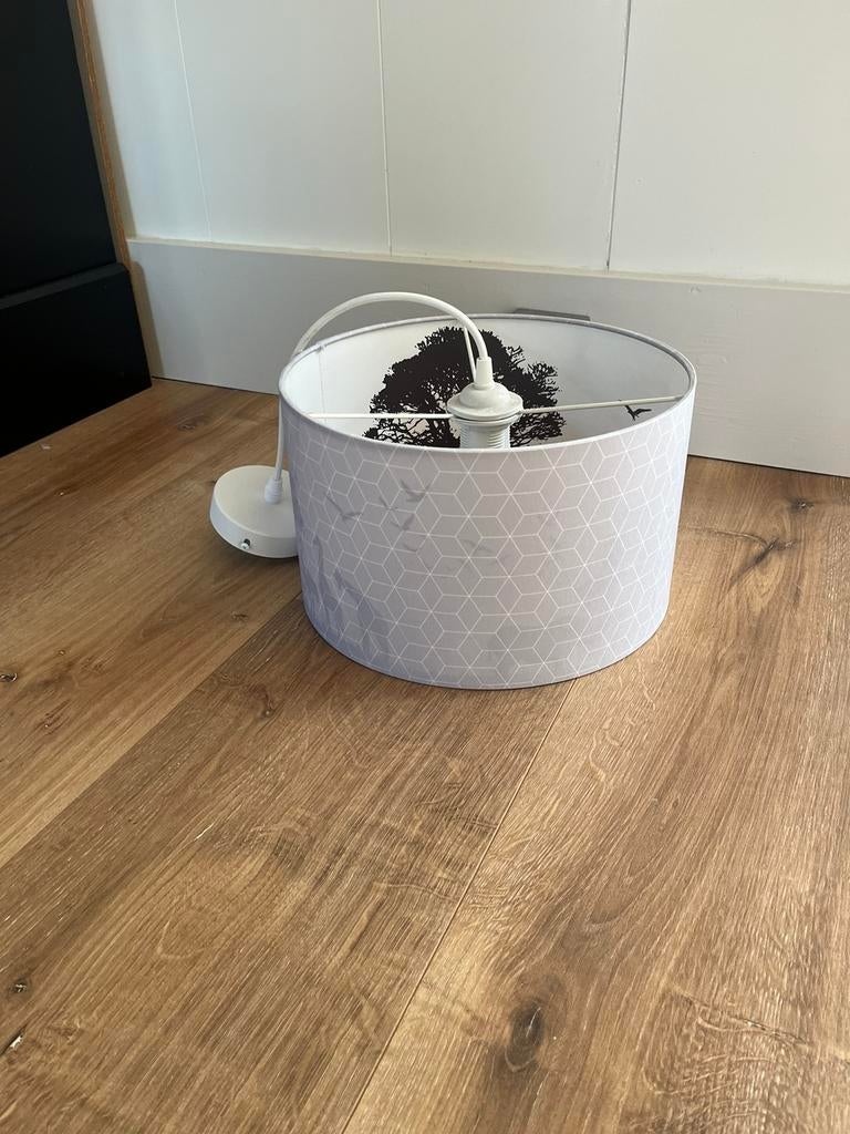 Te koop kinderlamp safari, Ophalen, Zo goed als nieuw, Rond