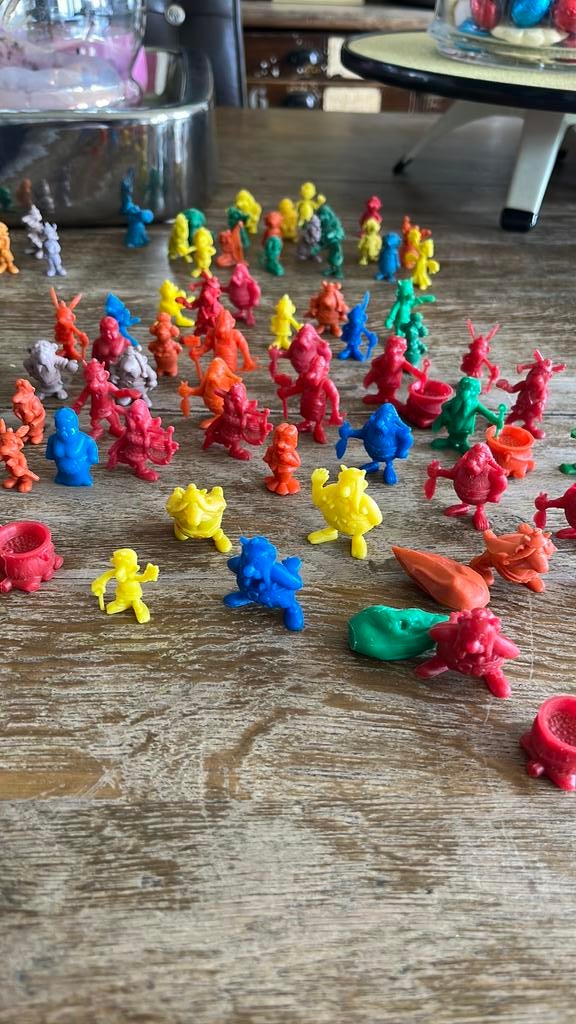 vintage Dunkin' Asterix-figuurtjes plastic jaren 70, Verzamelen, Poppetjes en Figuurtjes, Ophalen of Verzenden, Zo goed als nieuw