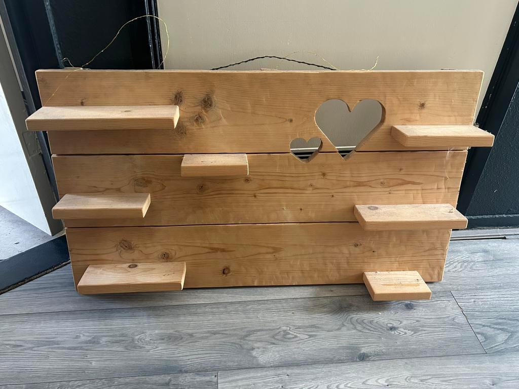 wandbord groot, Doe-het-zelf en Verbouw, Hout en Planken, Ophalen of Verzenden, Zo goed als nieuw, 50 mm of meer, Pallet