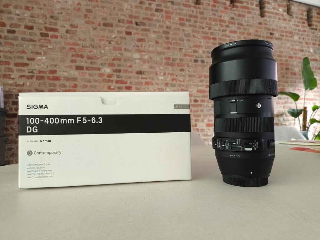 Sigma (Canon) 100-400mm f5.6-6.3 OS HSM, Ophalen of Verzenden, Zo goed als nieuw, Telelens, Zoom